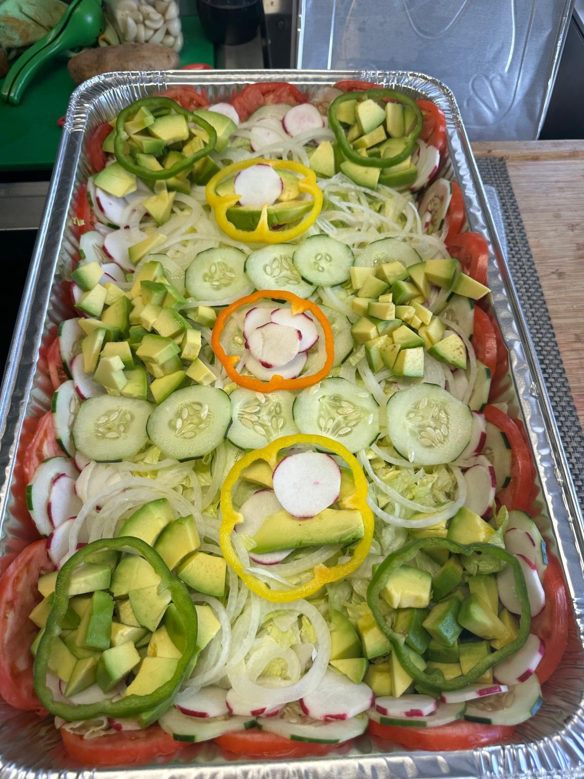 Cubans on Wheels catering tray photo