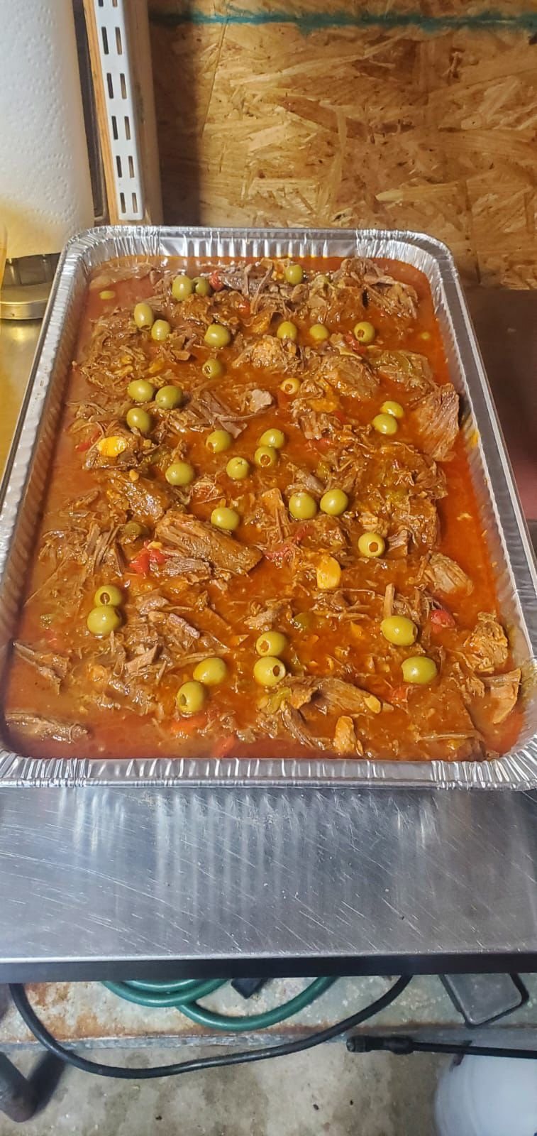 Cubans on Wheels catering tray photo